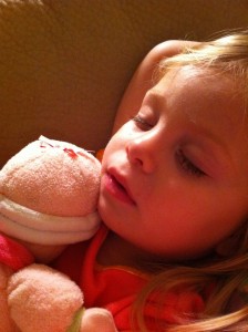 Kolby sleeping